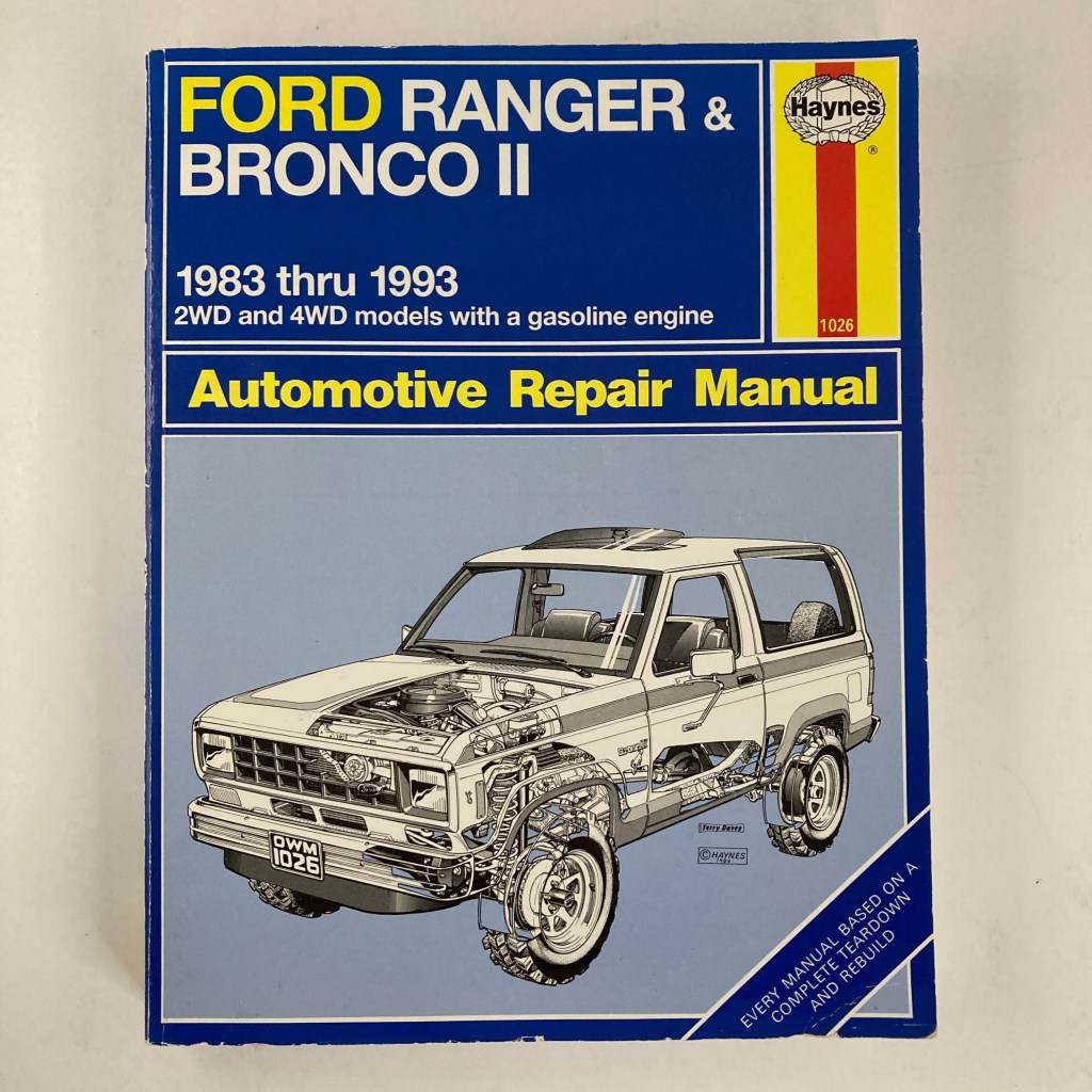 Picture of: Ford Ranger & Bronco II Automotive Repair