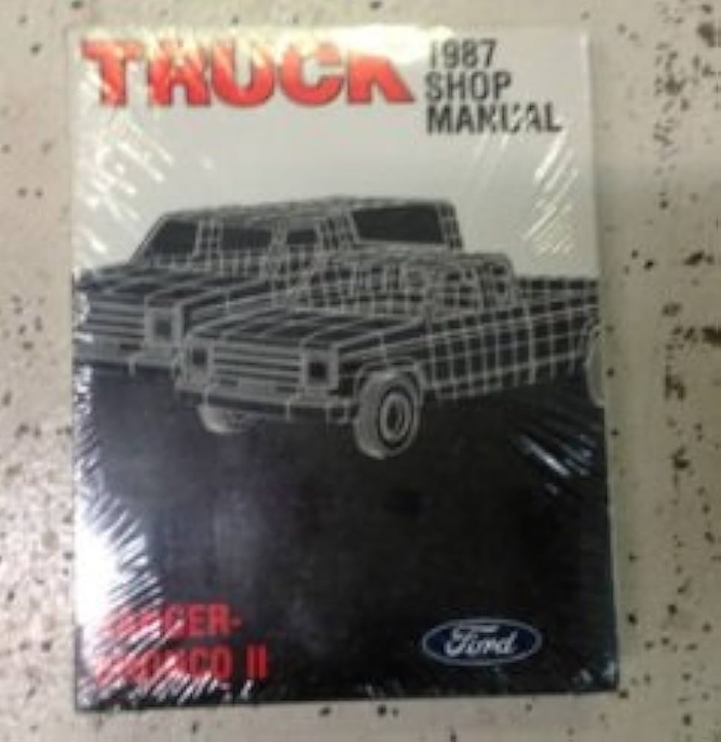 Picture of: FORD RANGER & BRONCO II TRUCK Service Shop Repair Manual NEW