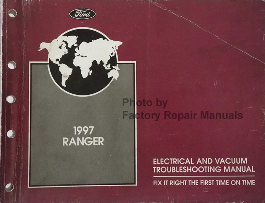 Picture of: Ford Ranger Electrical and Vacuum Troubleshooting Manual