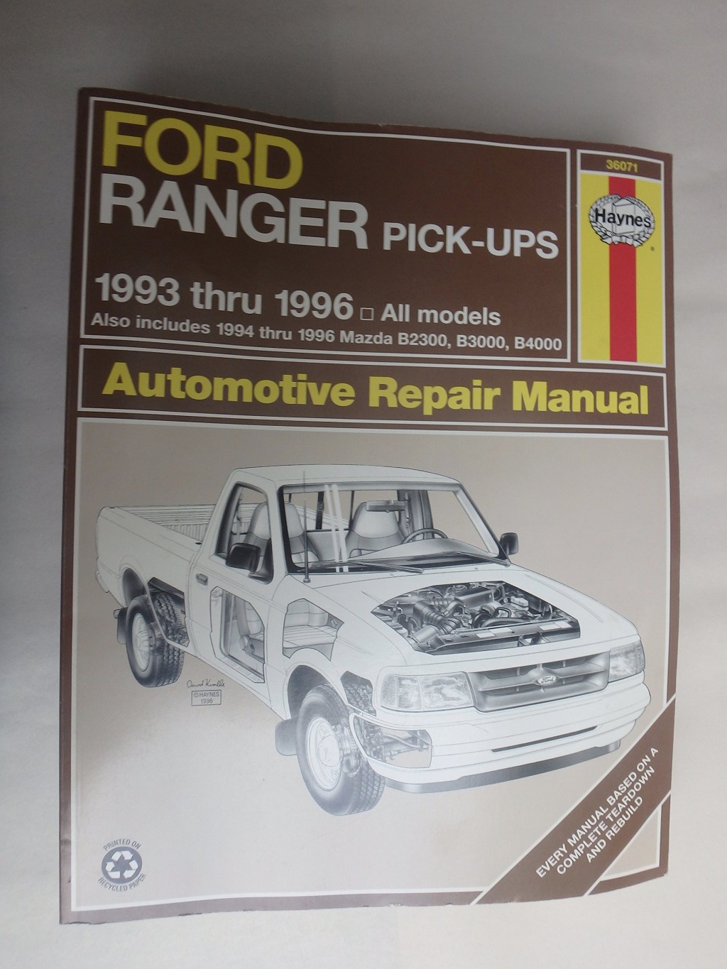 Picture of: Ford Ranger Pickups  thru  Automotive Repair Manual