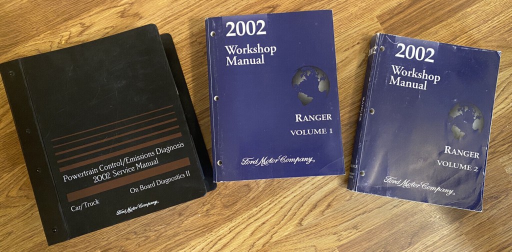 Picture of: Ford Ranger Truck Service Shop Repair Manual with PCED Book