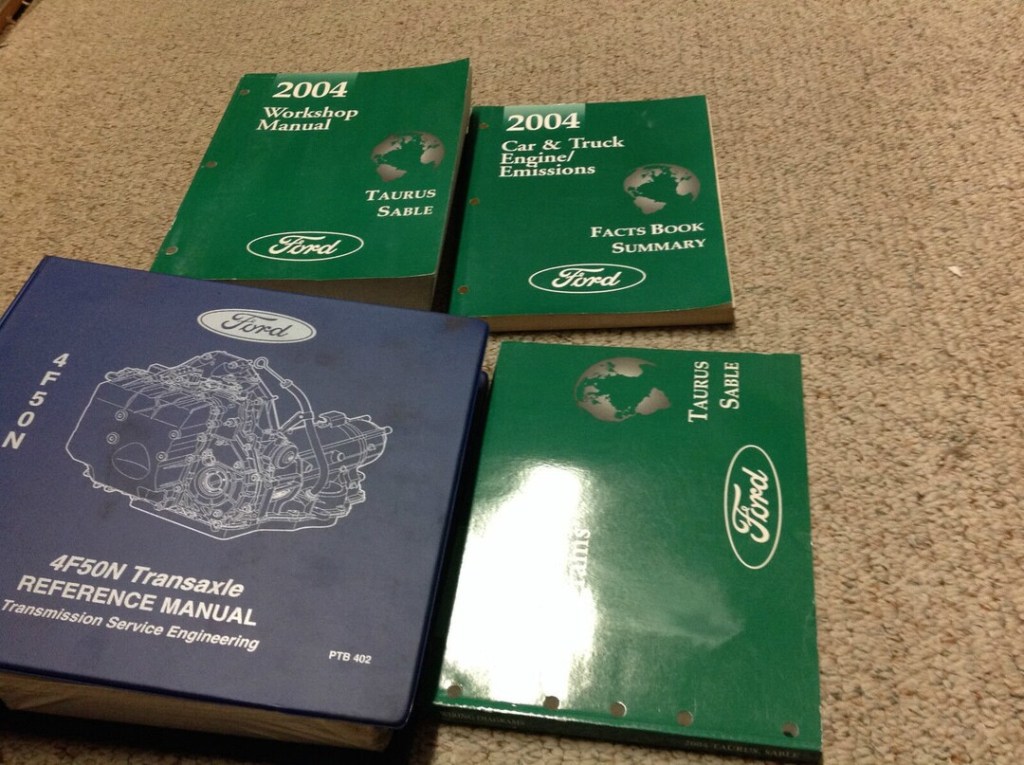 Picture of: Ford Taurus Mercury Sable Service Shop Repair Manual Set – Etsy