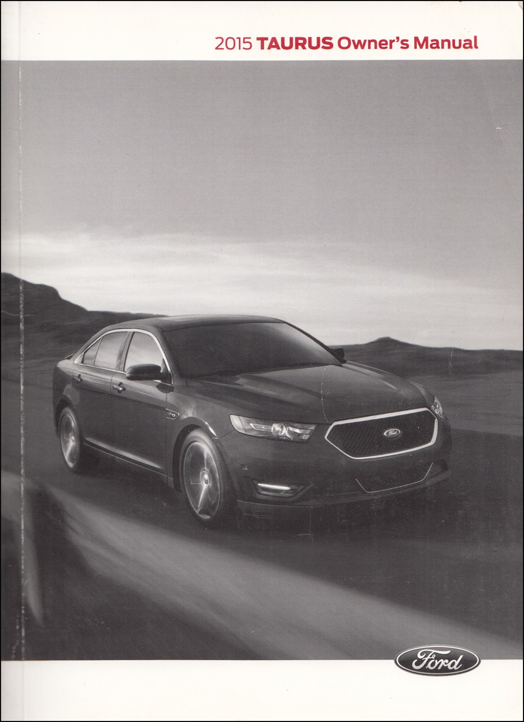 Picture of: Ford Taurus Owner’s Manual Original