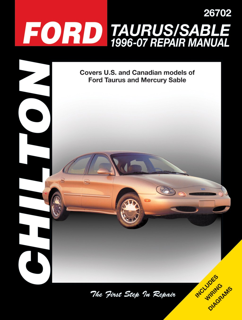 Picture of: Ford Taurus/Sable (-) for except SHO or variable fuel models Chilton  Repair Manual (USA)