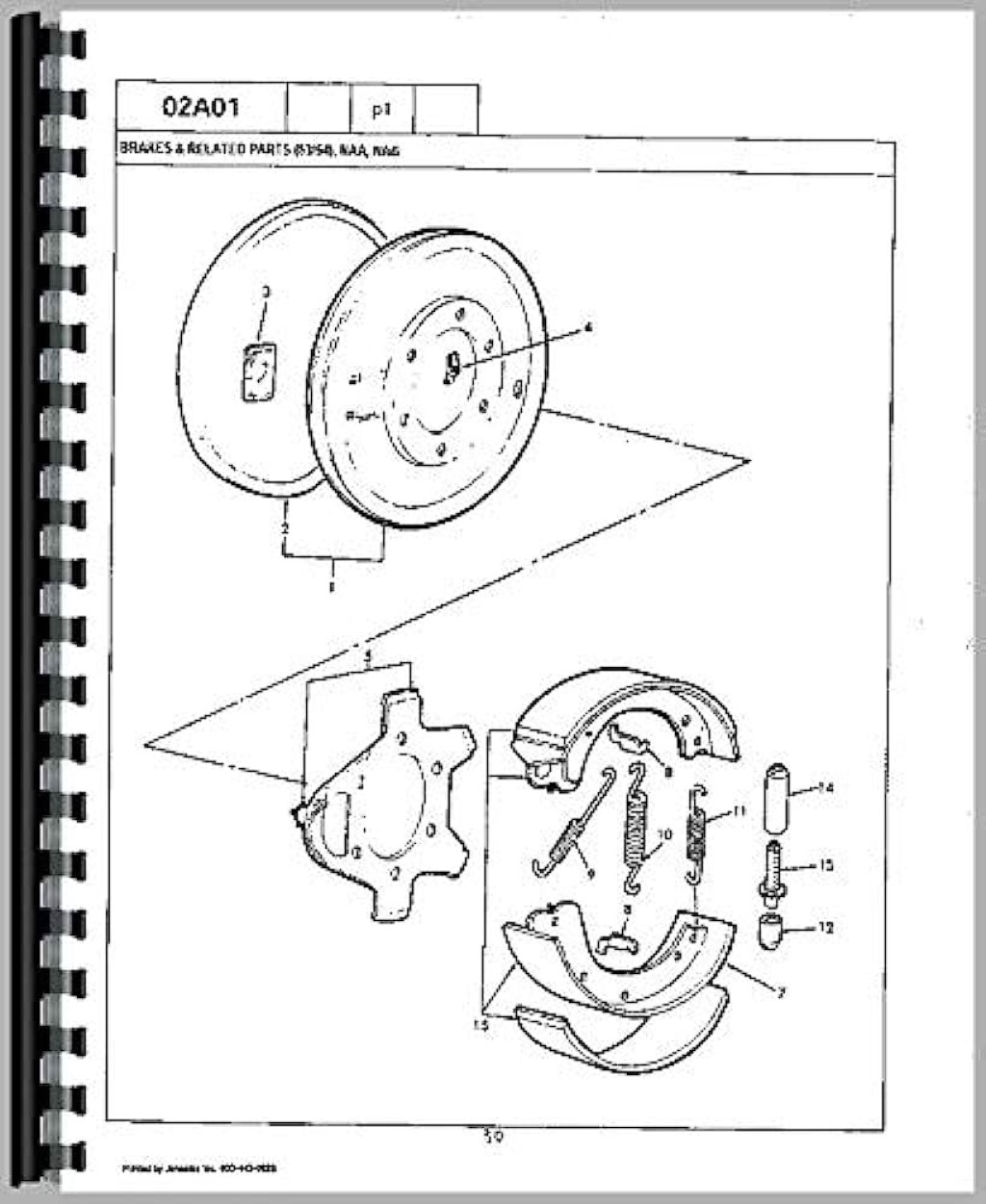 Picture of: Ford  Tractor Parts Manual