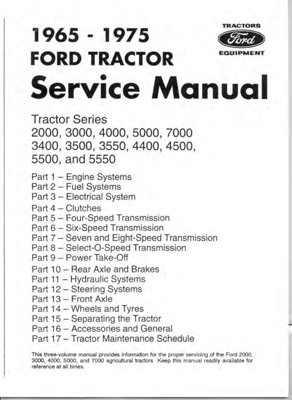 Picture of: Ford  Tractor Service Repair Manual by dd – Issuu
