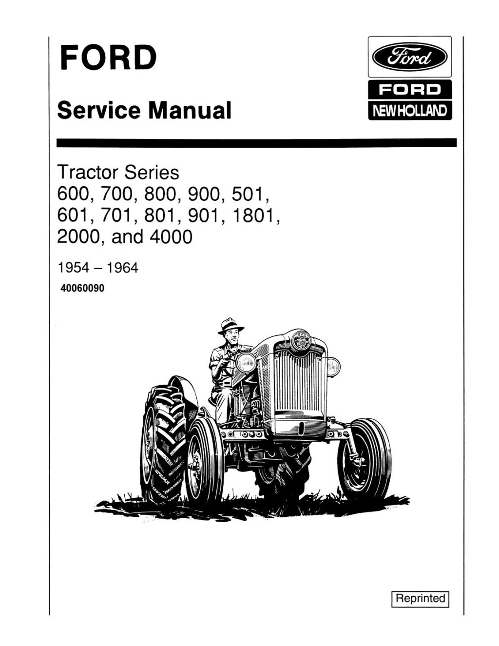 Picture of: Ford  Tractor (-) Service Repair Manual by fjfkkamdi