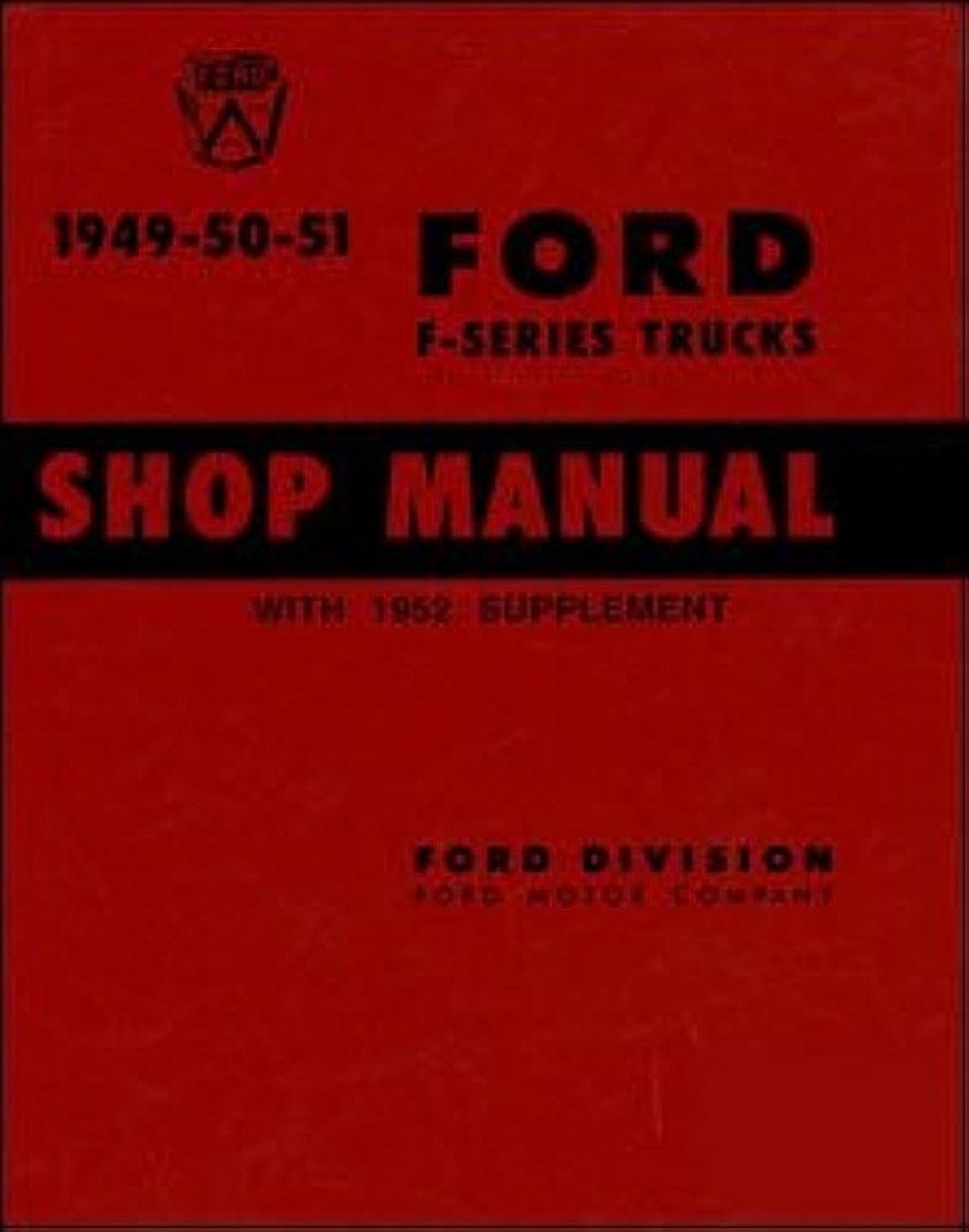 Picture of: – Ford Truck Service Shop Repair Manual (with Decal): Ford