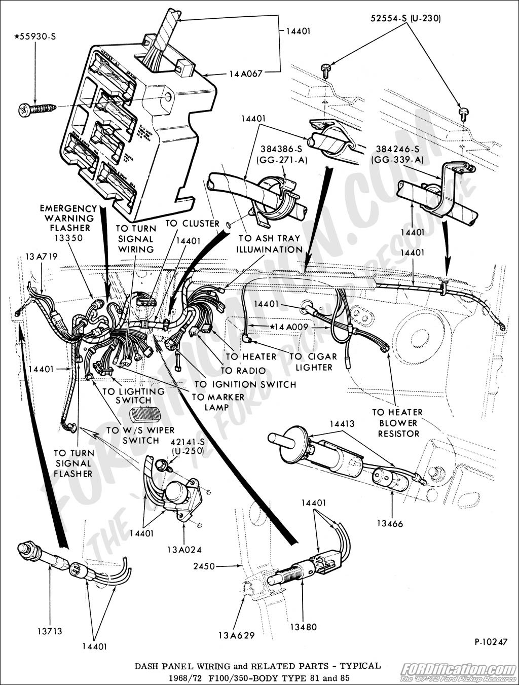 Picture of: Ford Truck Technical Drawings and Schematics – Section I