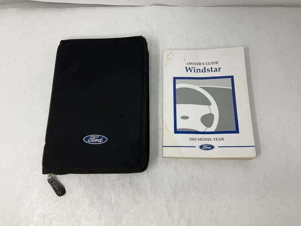 Picture of: Ford Windstar Owners Manual Handbook Set with Case OEM