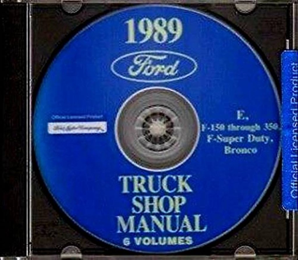 Picture of: FULLY ILLUSTRATED  FORD TRUCK & PICKUP FACTORY REPAIR SHOP MANUAL CD  INCLUDES: FORD BRONCO_F_F_F_F_F-Series Super Duty