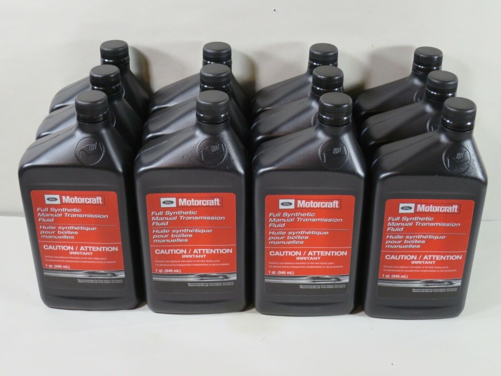 Picture of: Genuine Ford Motorcraft Full Synthetic Manual Trans Fluid XT-M-QS One  Case-