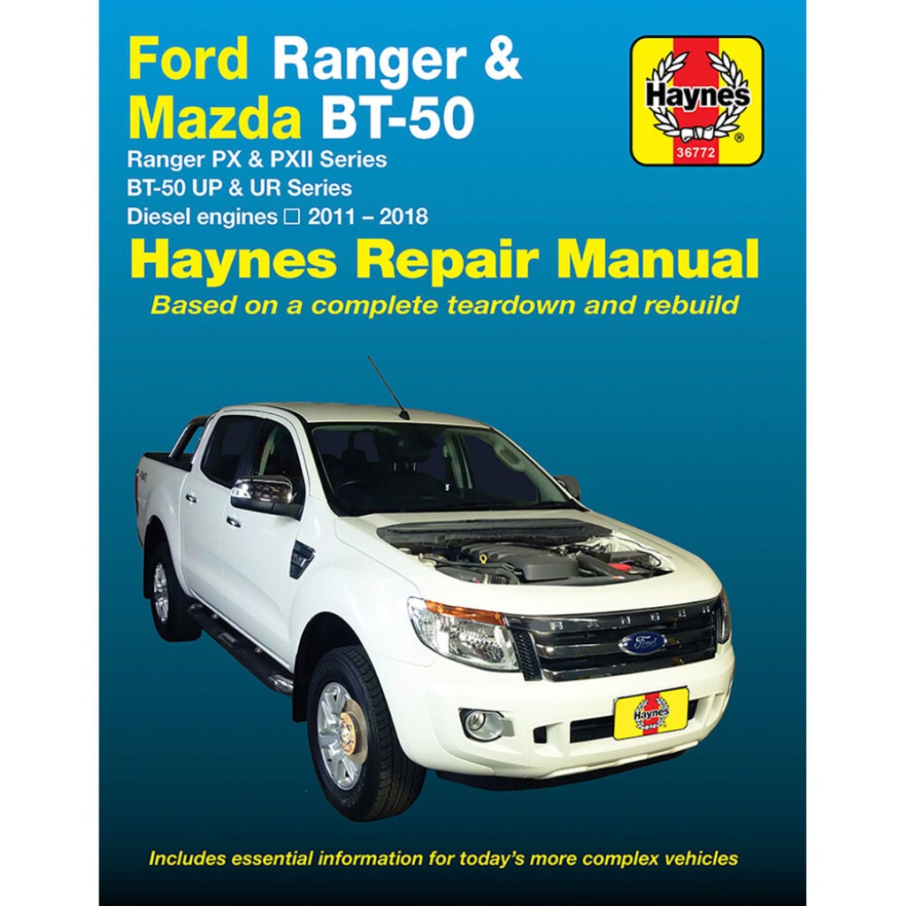Picture of: Haynes Car Manual For Ford Ranger / Mazda BT- – –