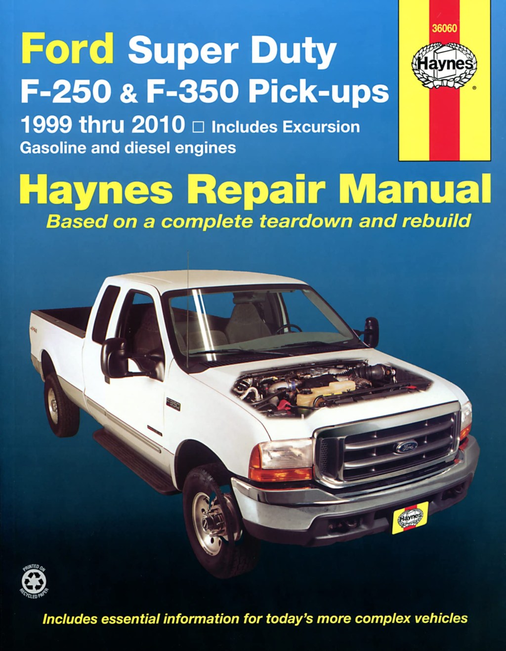 Picture of: Haynes Ford Super Duty Pick-Ups and Excursion Automotve Repair Manual