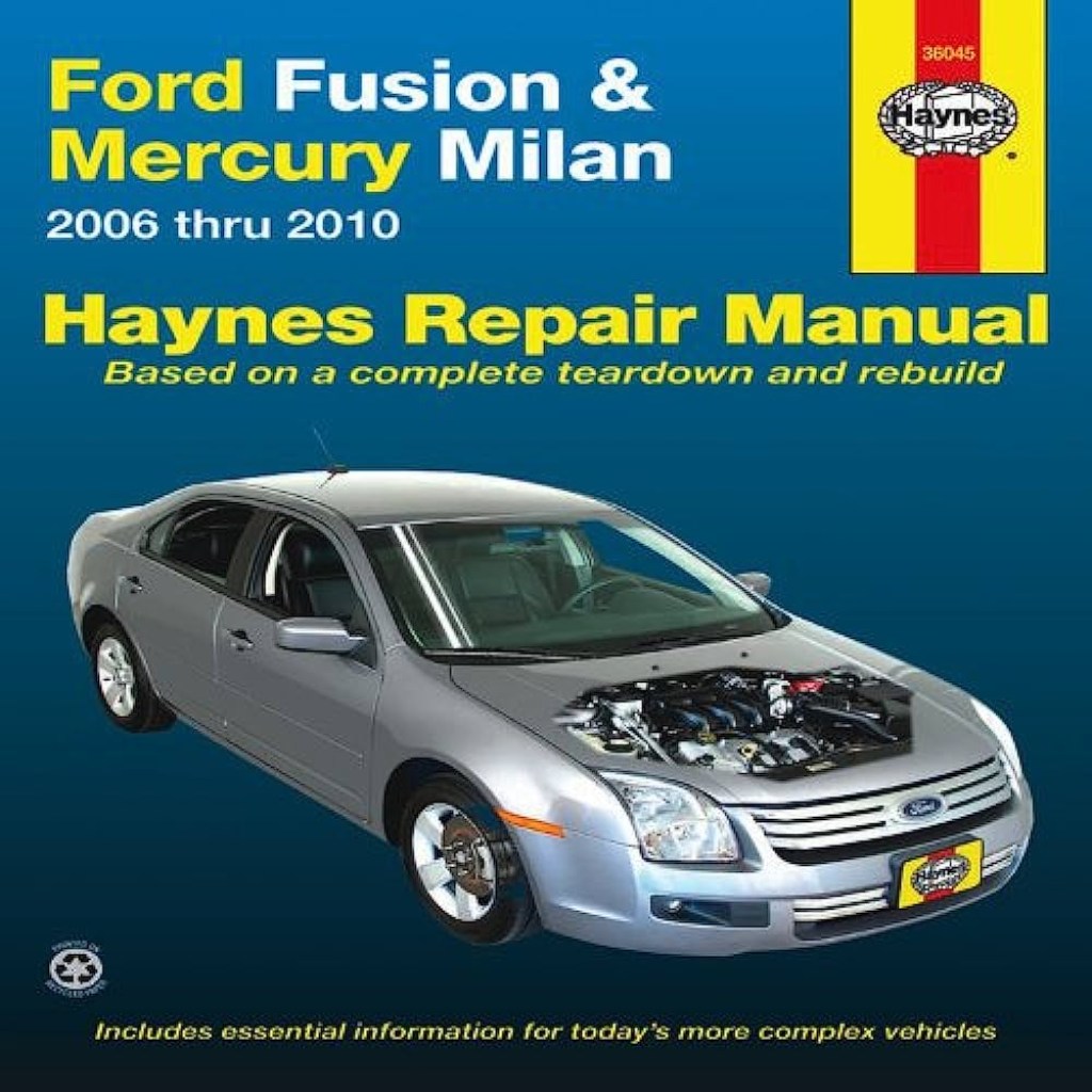 Picture of: Haynes Repair Manual Ford Fusion and Mercury Milan Automotive Repair  Manual: Ford Fusion and Mercury Milan  Through