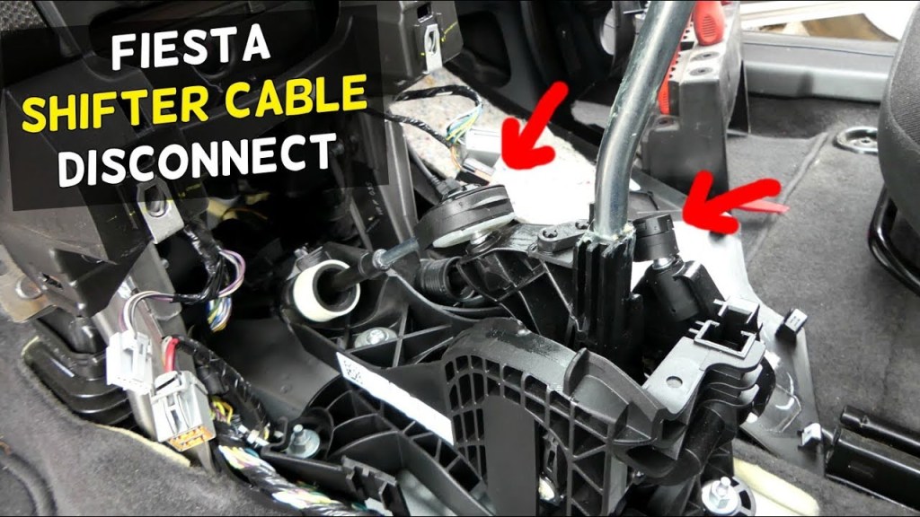 Picture of: HOW TO DISCONNECT SHIFTER CABLE ON FORD FIESTA MK ST S SE