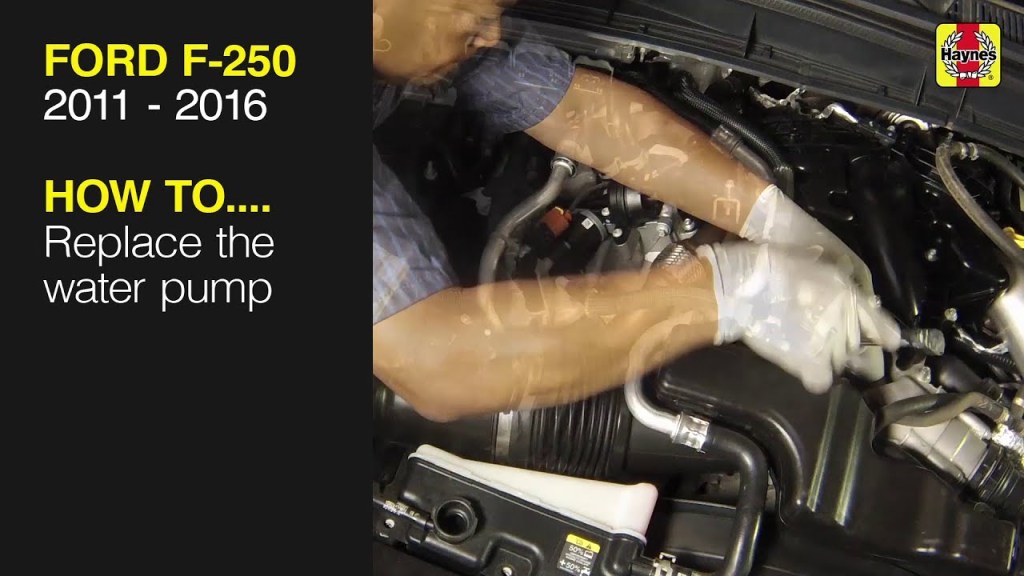 Picture of: How to on Replace the water pump the Ford F- Super Duty  to