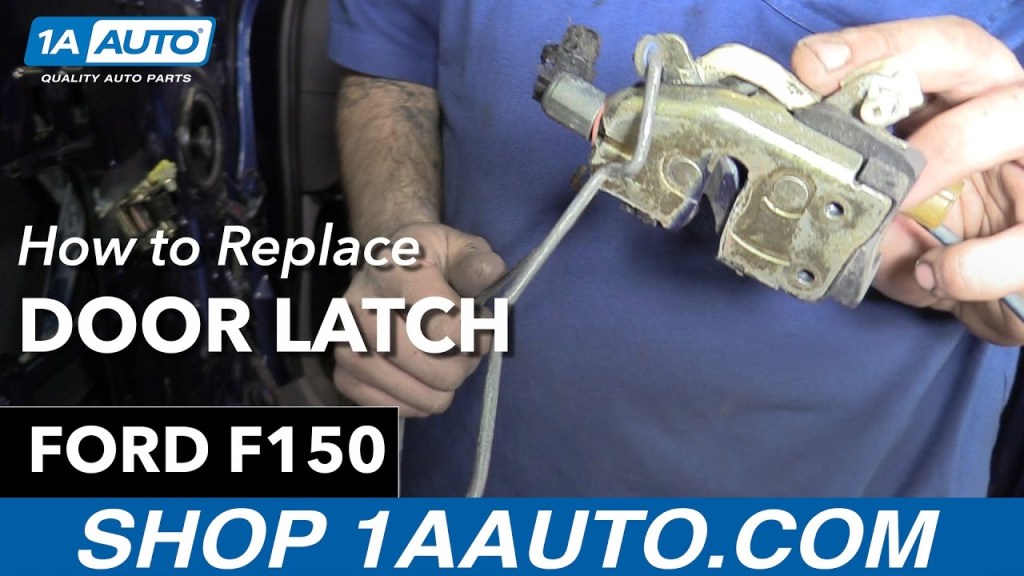 Picture of: How To Replace Door Latch – Ford F