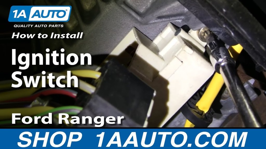 Picture of: How to Replace Ignition Switch – Ford Ranger