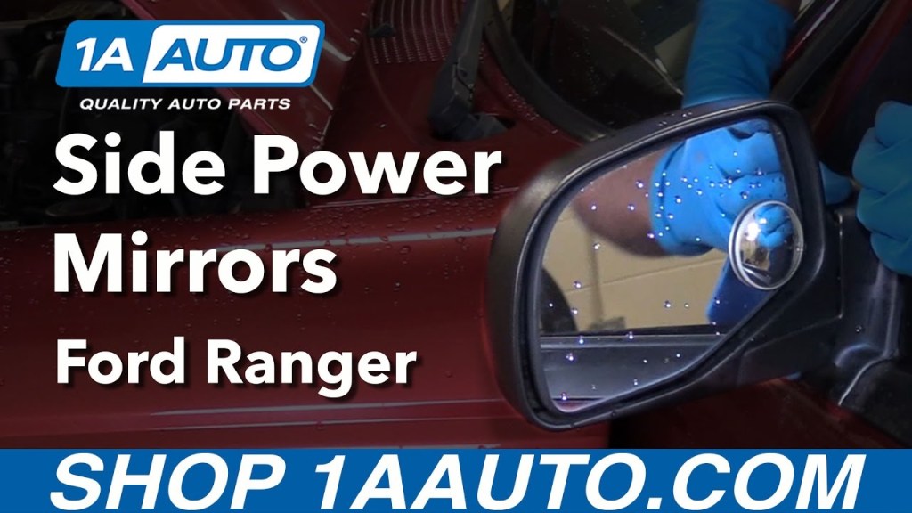 Picture of: How to Replace Side Power Mirrors – Ford Ranger