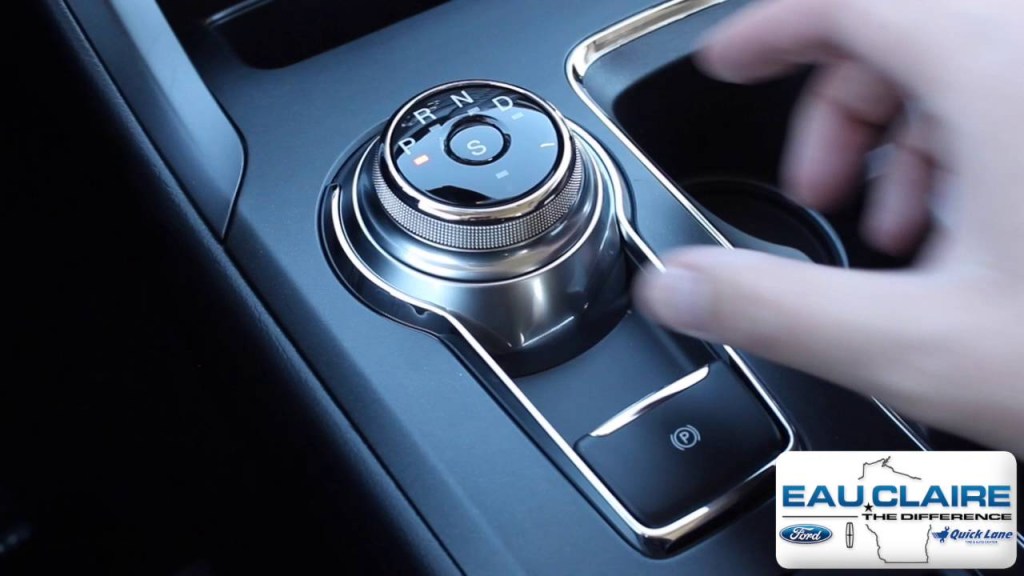 Picture of: How to Use the Rotary Gear Shift Dial on a  Ford Fusion