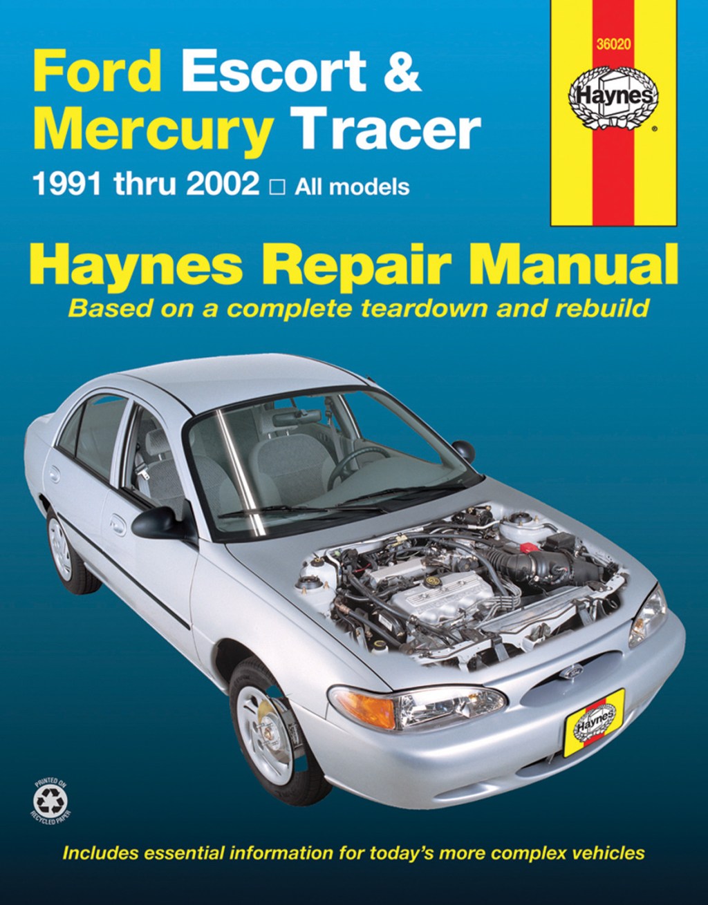 Picture of: Manual de reparación para Ford Escort  Marca HAYNES Número de