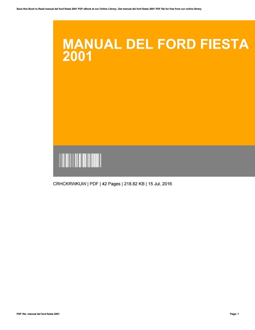 Picture of: Manual del ford fiesta  by JulieCopeland – Issuu