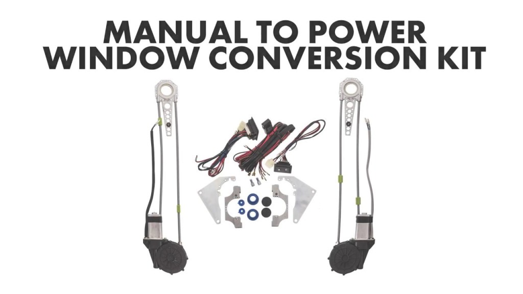 Picture of: Manual to Power Window Conversion Kit