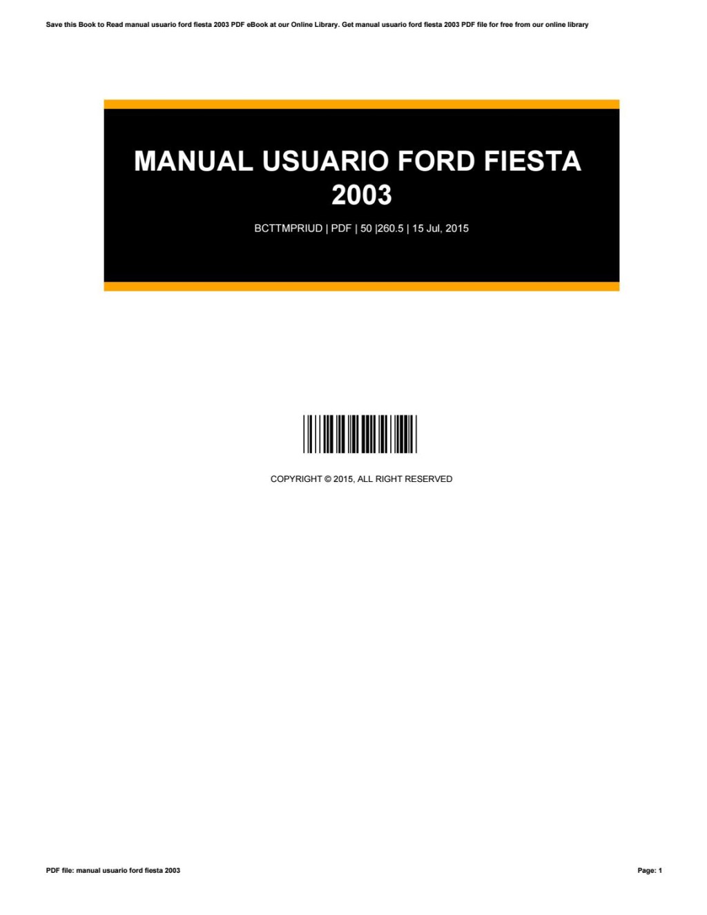 Picture of: Manual usuario ford fiesta  by BrianKnighten – Issuu