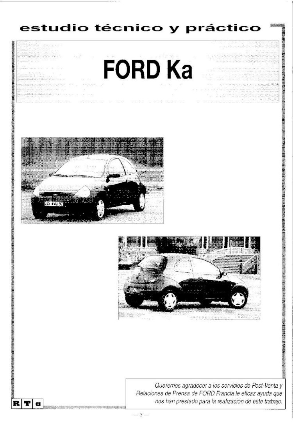 Picture of: PDF) Ford Ka Manual de Taller – DOKUMEN