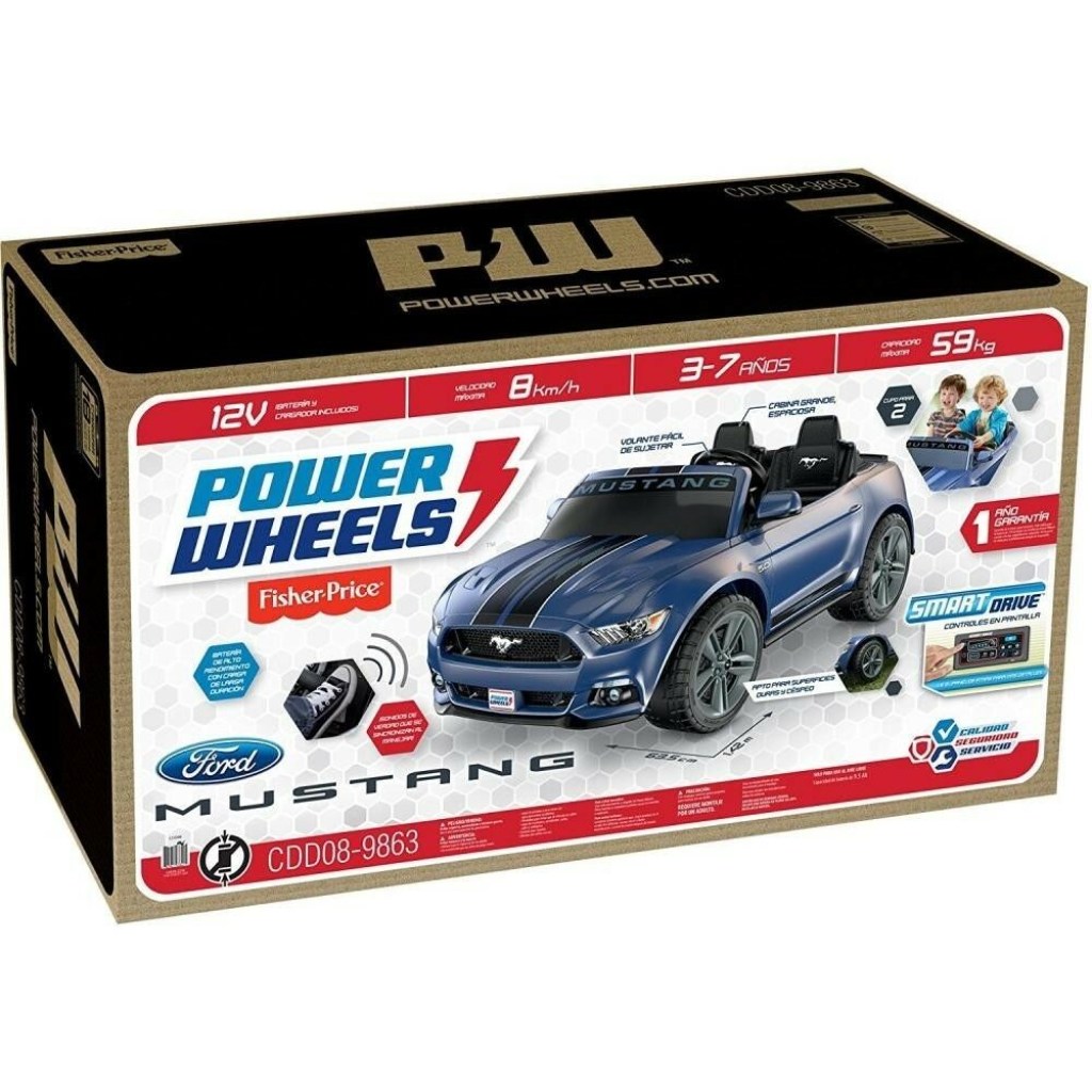 Picture of: POWER WHEELS Kinder Mustang Spielzeug