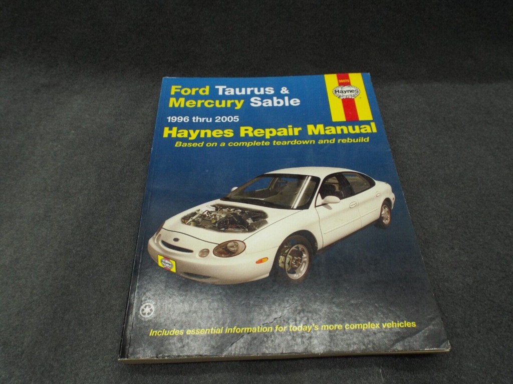 Picture of: Repair/Shop Manual       Ford Taurus Mercury Sable  SHO