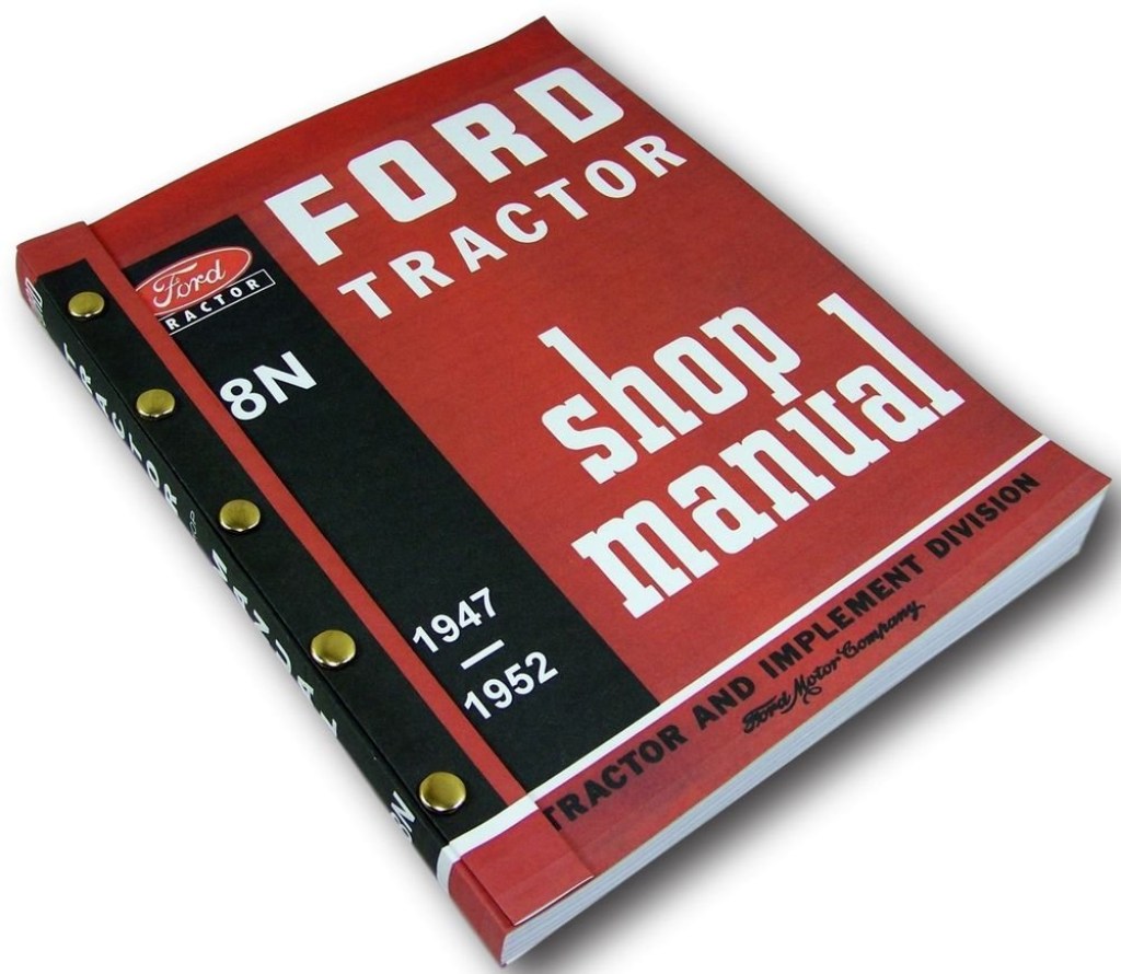Picture of: Shop Manual for Ford N Tractor Service Technical Repair New Print N N  Compatible