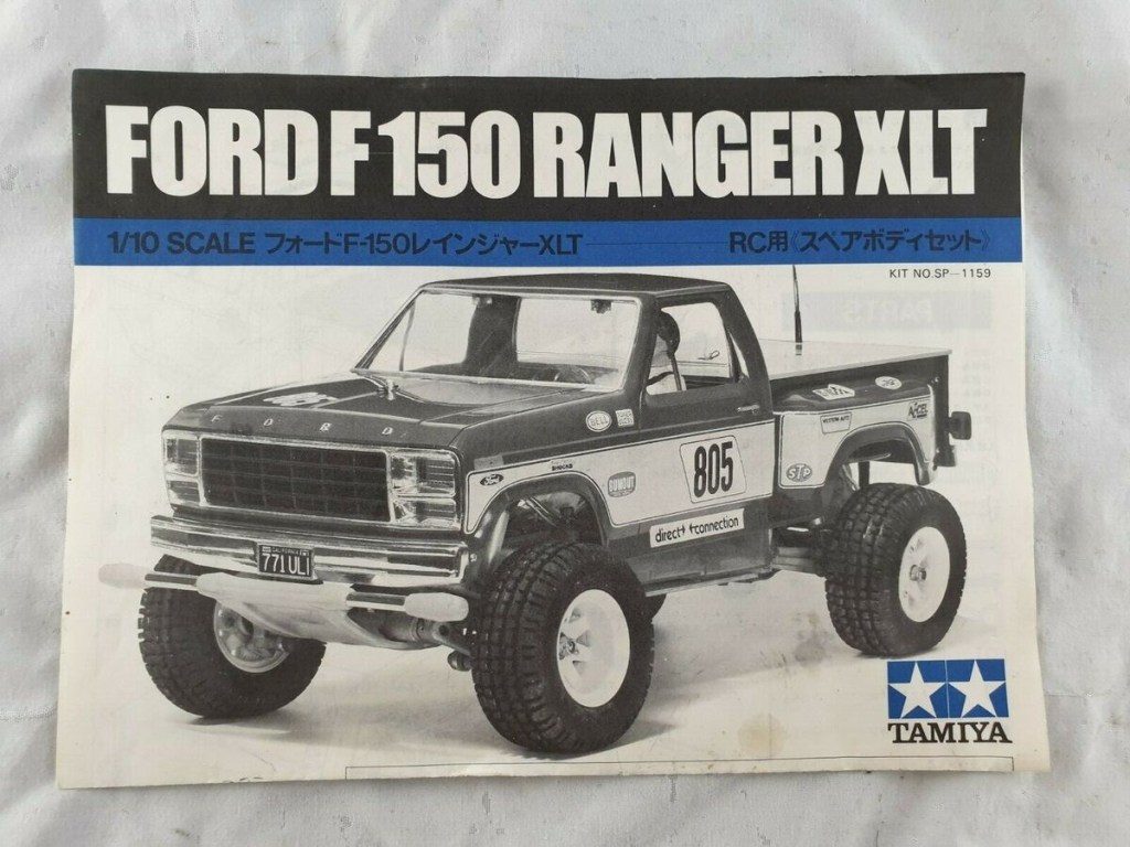 Picture of: Tamiya Ford F Ranger XLT Instructions Manual For Kit