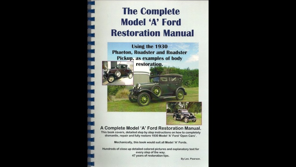 Picture of: “The Complete Model &#;A&#; Ford Restoration Manual