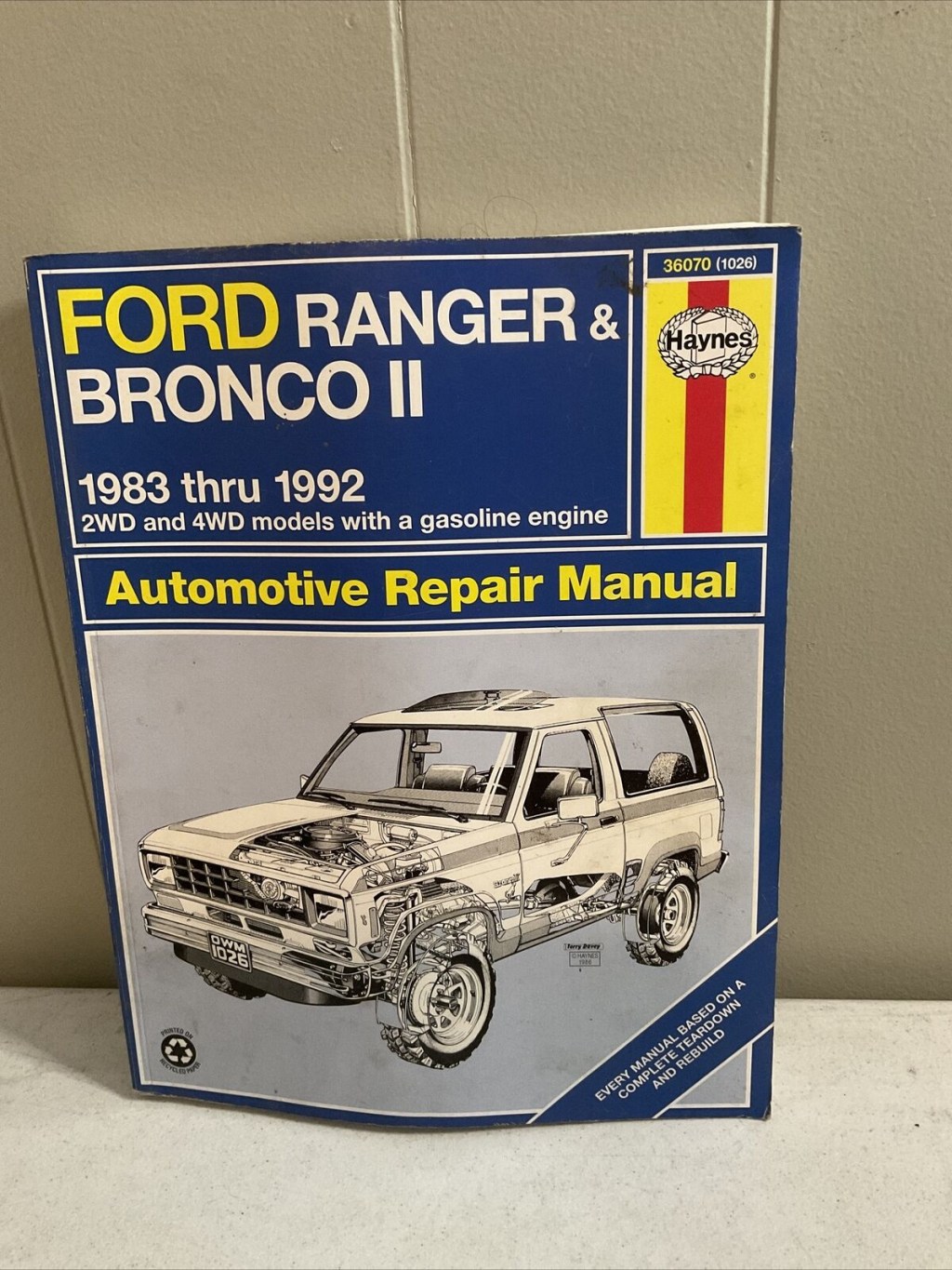 Picture of: Vintage Ford Ranger & Bronco II – Automobile Repair Manual