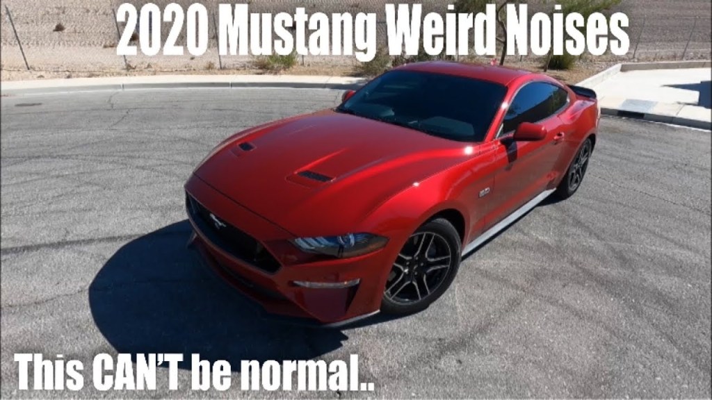 Picture of: WEIRD NOISES On My New  Mustang GT.