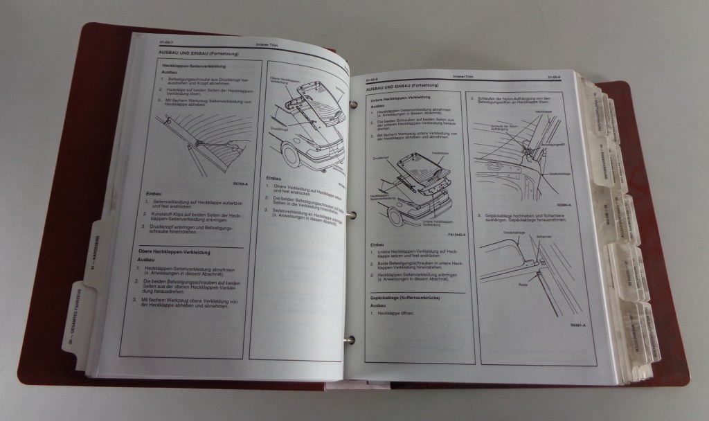 Picture of: Werkstatthandbuch / Workshop Manual Ford Probe I ab  Baujahre  –   ( Bände)