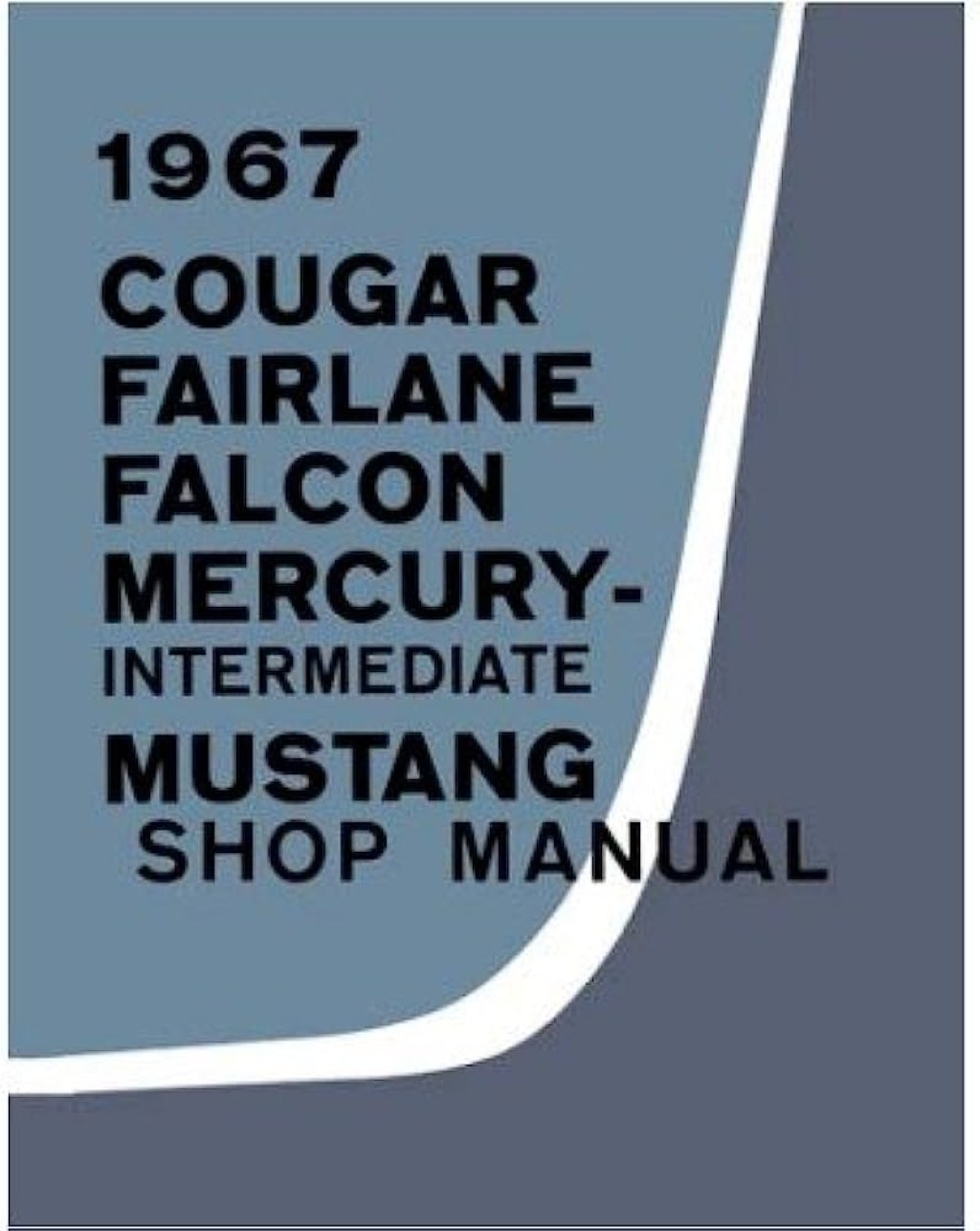 Picture of: Cougar Fairlane Falcon Mustang Service Manual