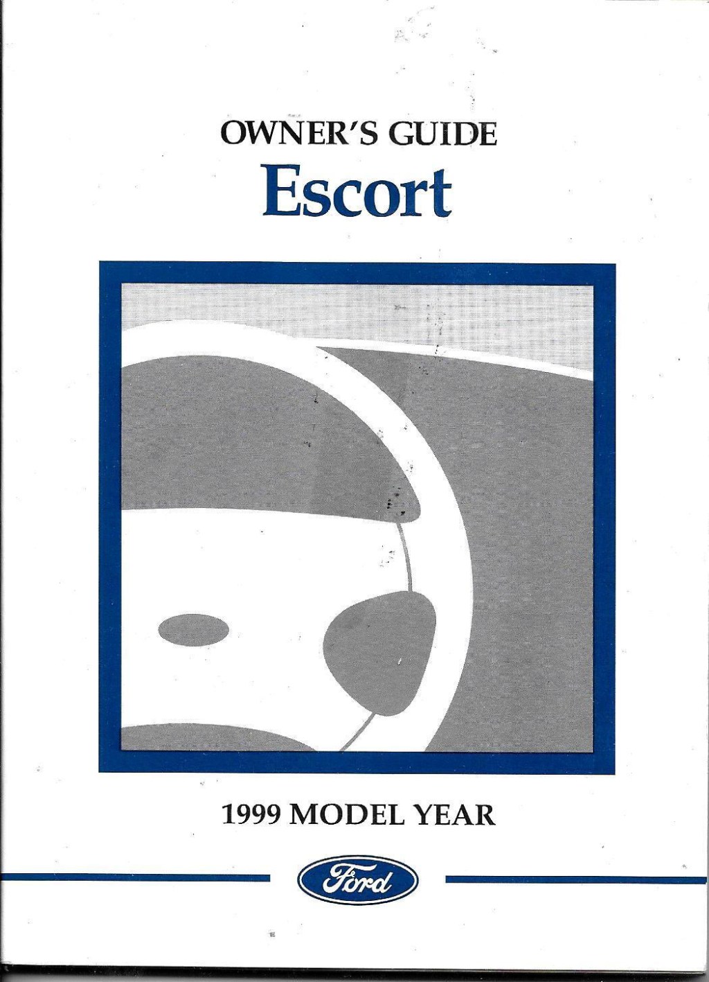 Picture of: Ford Escort Owner Guide, Manual, Servicing, Maintenance