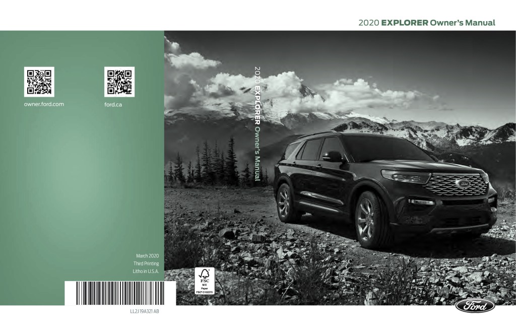 Picture of: Ford Explorer owners manual – OwnersMan