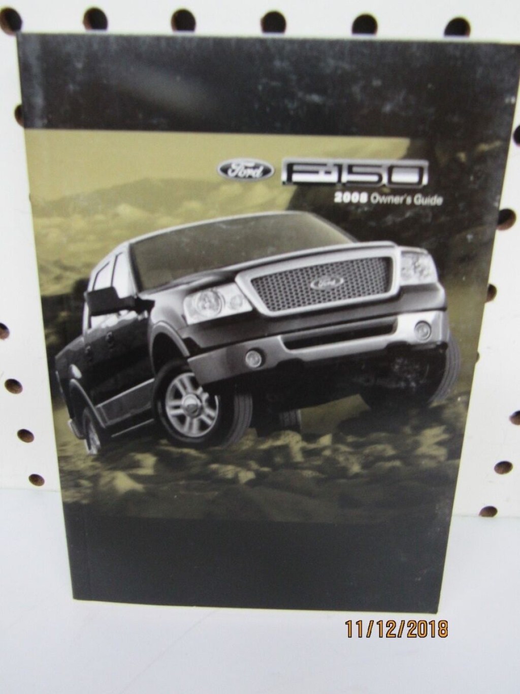 Picture of: Ford F- Owners Manual (book and case) FREE SHIPPING