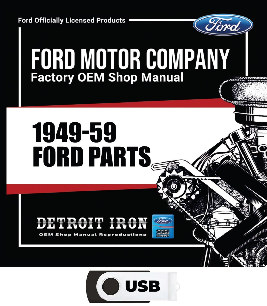 Picture of: – Ford Parts Manuals (Only) Kit on USB