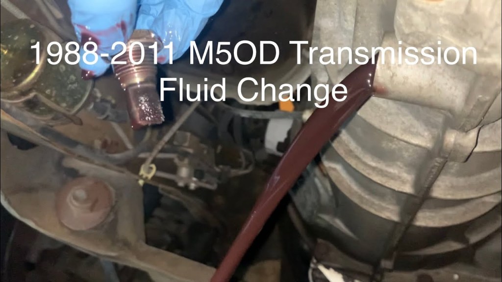 Picture of: – Ford Ranger Mazda B-Series MOD Manual Transmission Fluid Change