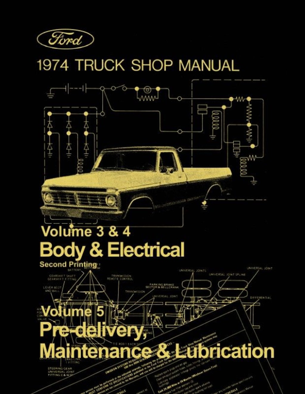 Picture of: Ford Truck Factory Shop Manual (-Volume Set)