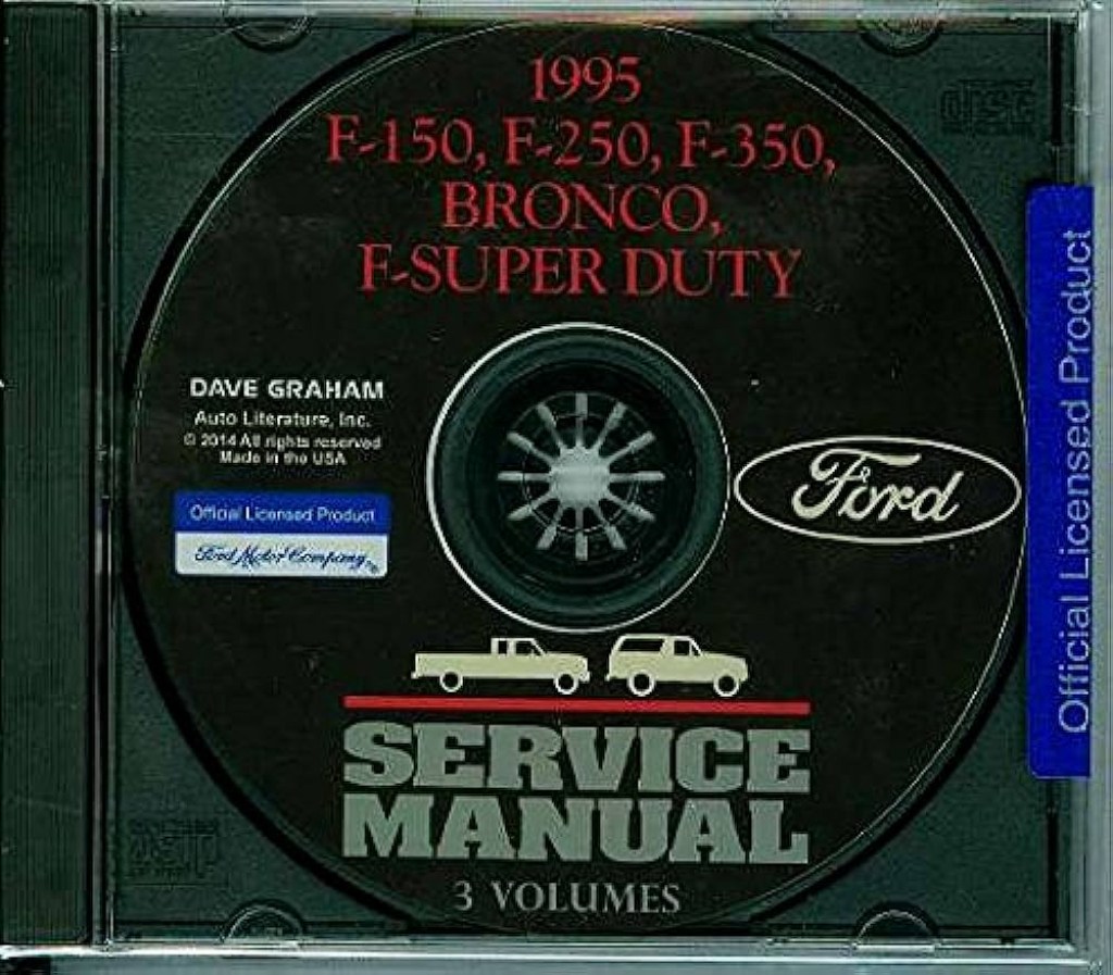 Picture of: Ford Truck Repair Shop & Service Manual CD for F F F Pickup  Super Duty Bronco etc