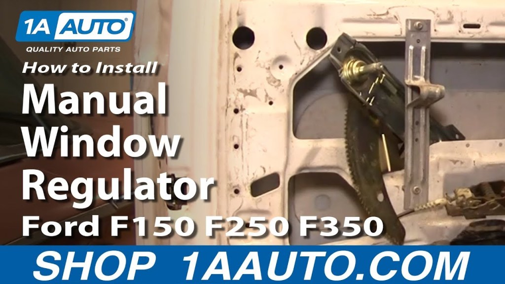 Picture of: How To Replace Manual Window Regulator – Ford F//