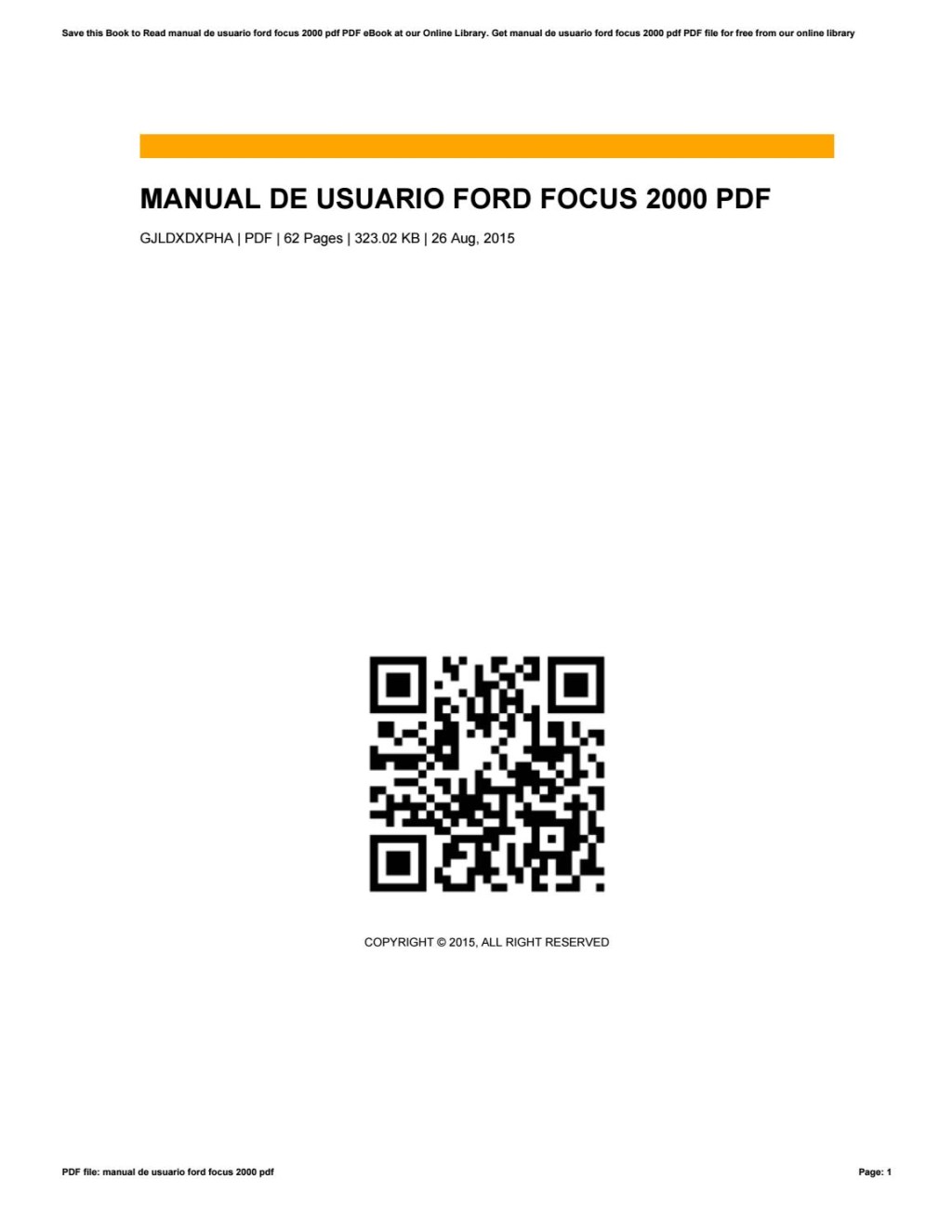 Picture of: Manual de usuario ford focus  pdf by WilliamPhillips – Issuu