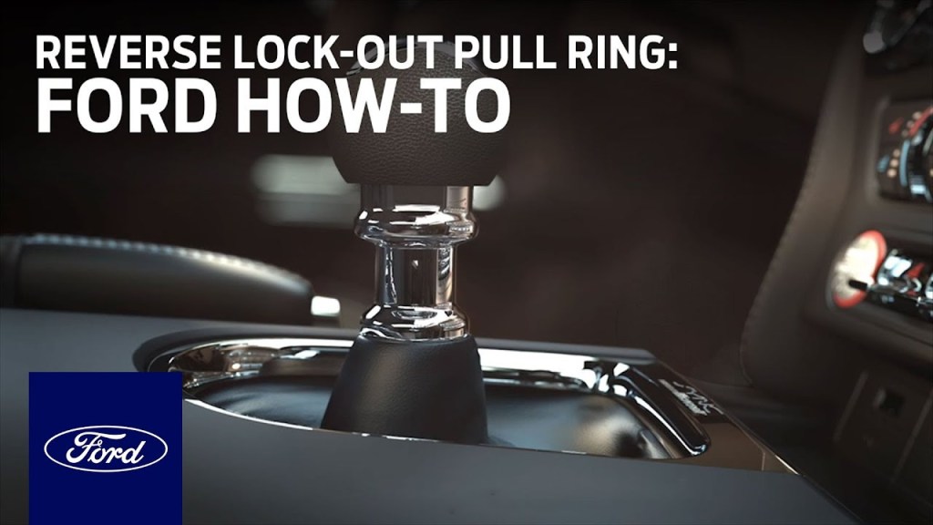 Picture of: Reverse Lock-Out Pull Ring  Ford How-To  Ford