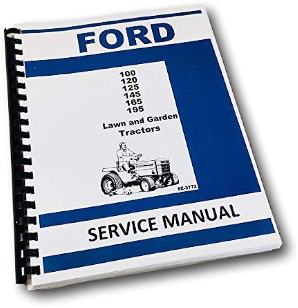 Picture of: Service Manual for Ford LGT       Lawn & Garden Tractor  Repair